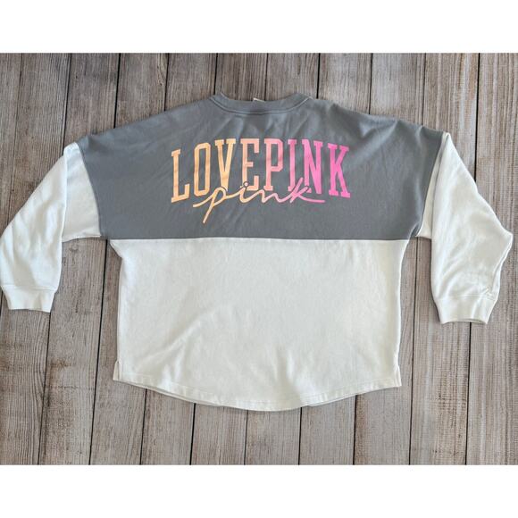 Women's XL VS PINK Campus Crew Sweatshirt - Picture 6 of 6